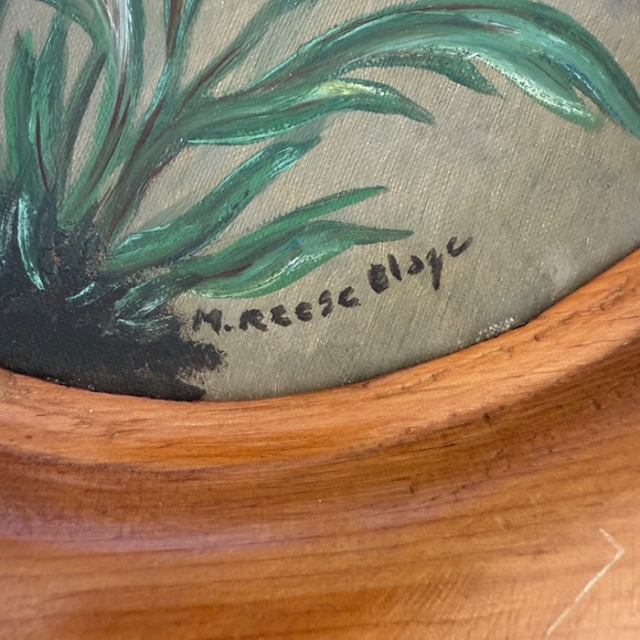 2 Vintage Floral Paintings - Picture 6 of 9